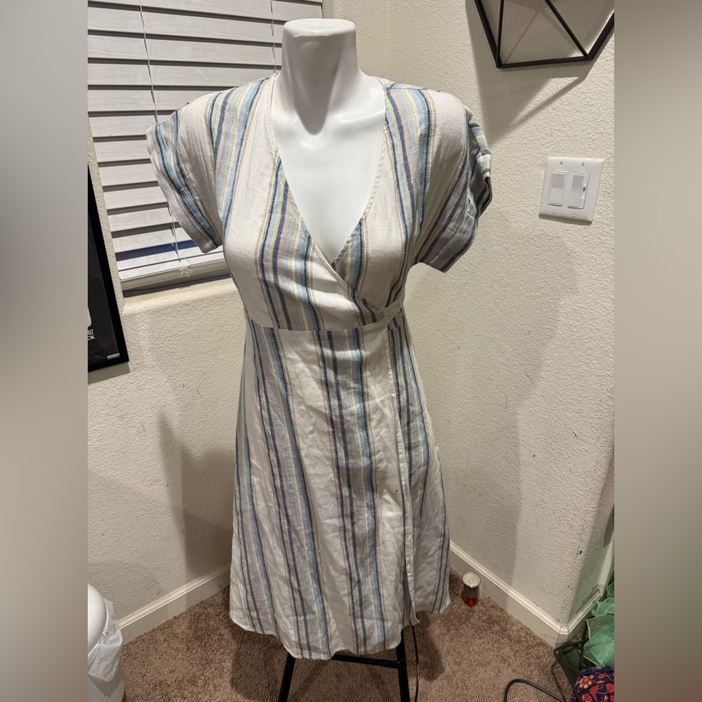 The Line of Style Wrap Dress